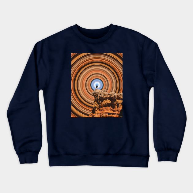 Radial Canyon Crewneck Sweatshirt by circlestances